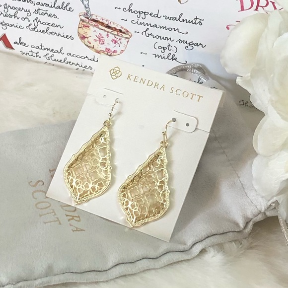 Kendra Scott Jewelry - NEW KENDRA SCOTT ADDIE GOLD DROP EARRINGS
